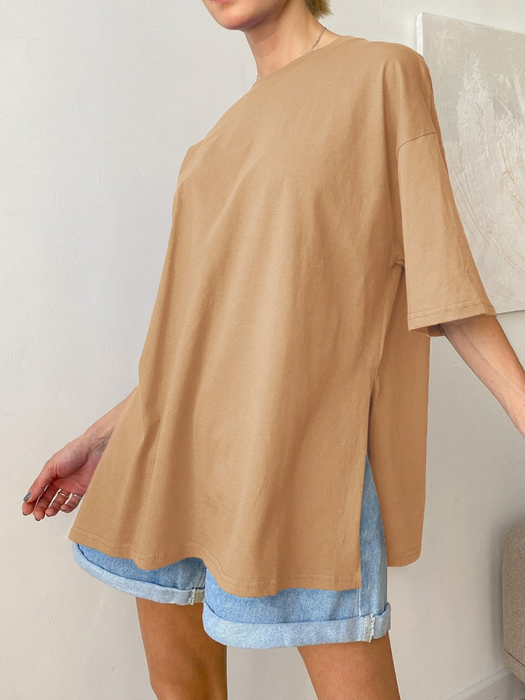 Cotton Oversized T Shirt