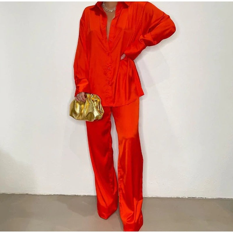 Elizabeth Elegant Suit (Blouse/Pants)