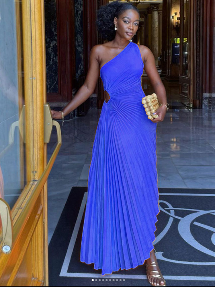 Estella Pleated  Dress