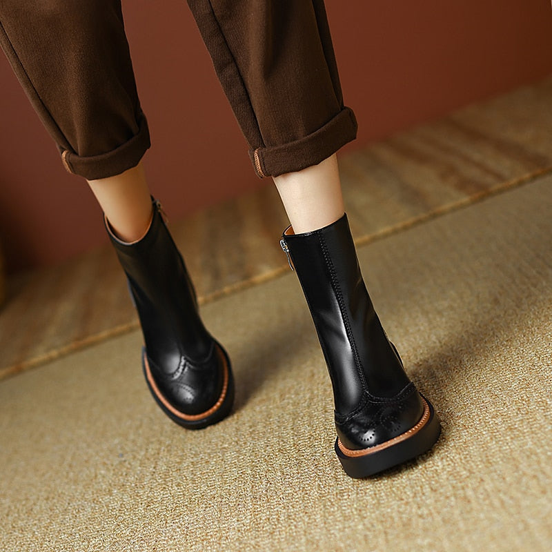 Erin Boots (Genuine Leather)