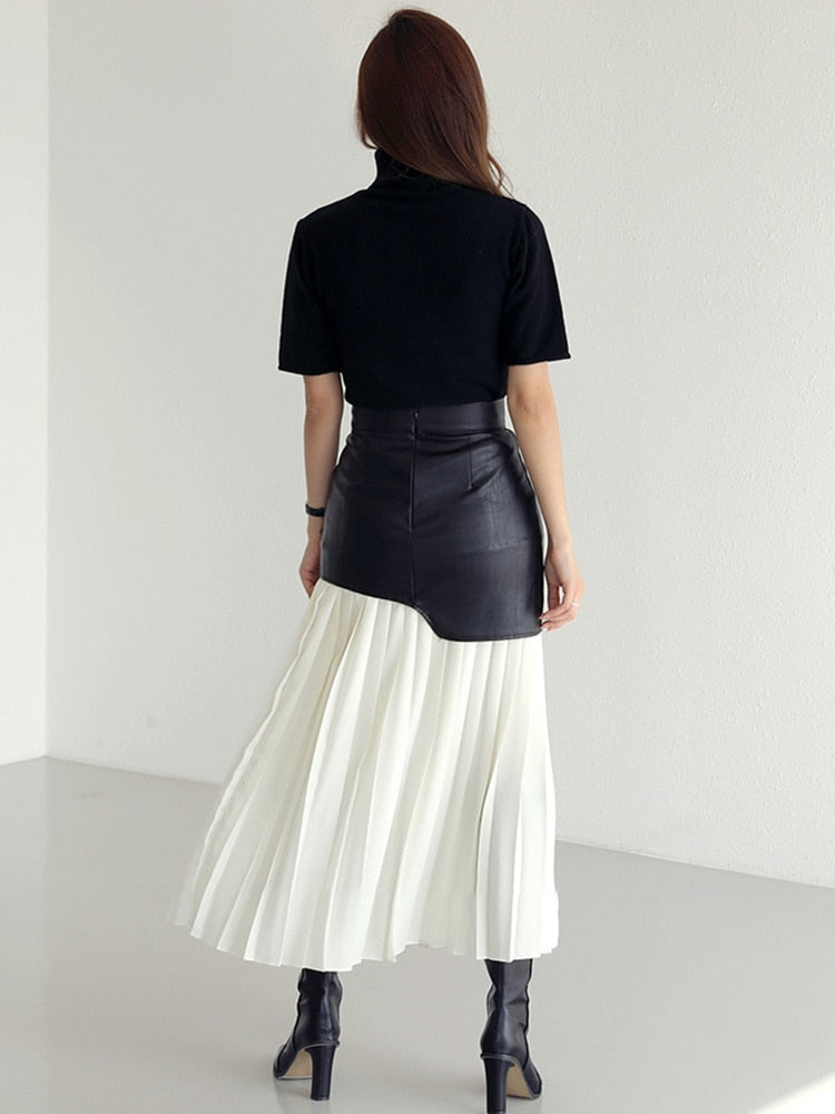 Amy Midi Pleated Skirts