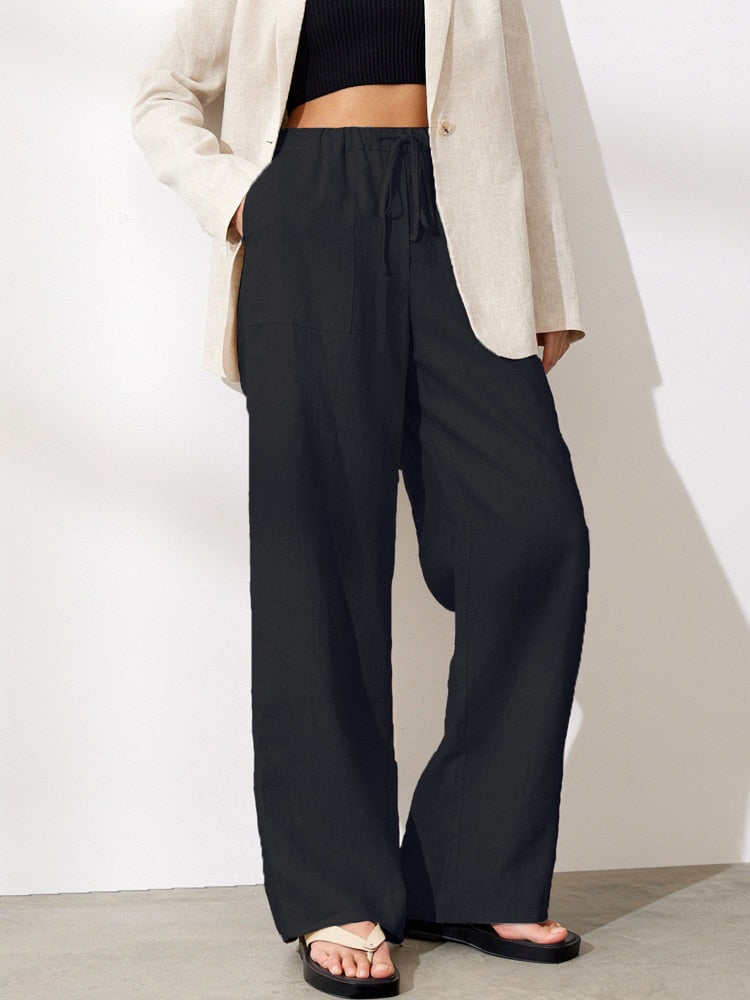 Cotton Linen Pants