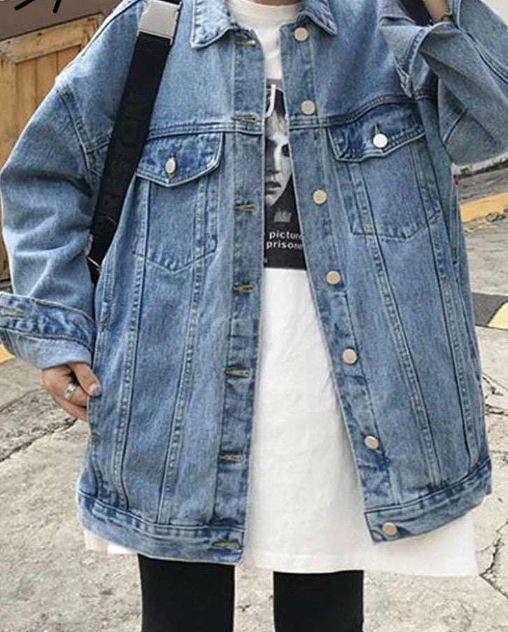Joleen Denim Oversized Jacket