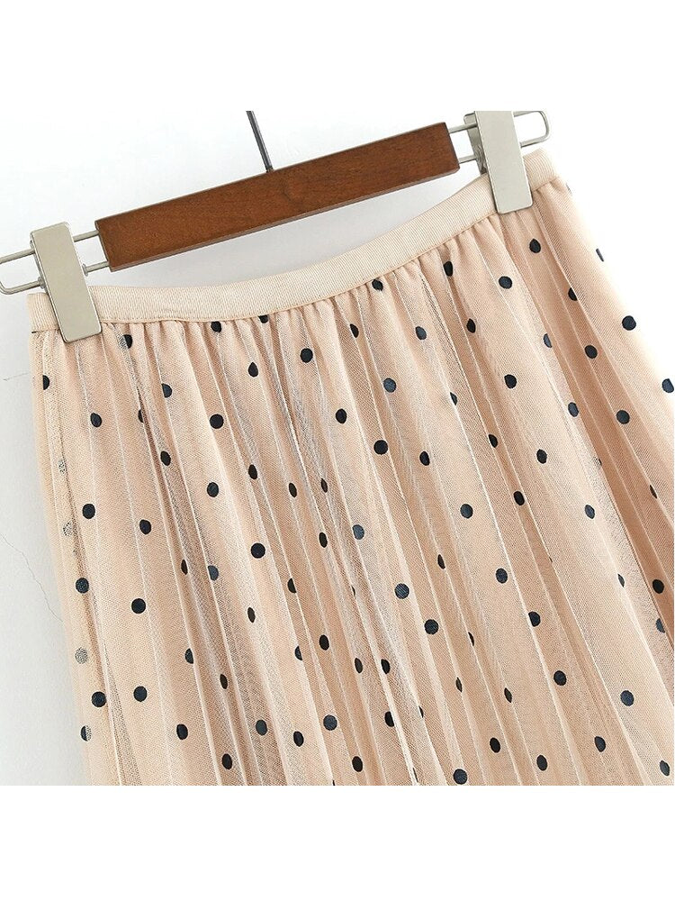 Anne Polka Dot Skirt