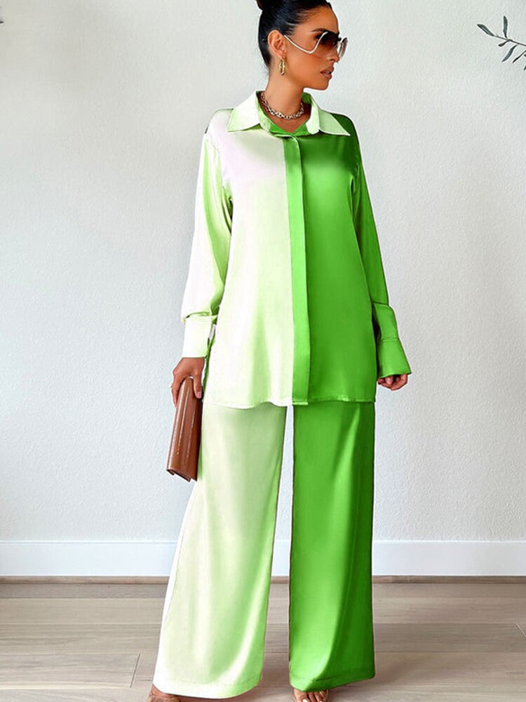 Elizabeth Elegant Suit (Blouse/Pants)