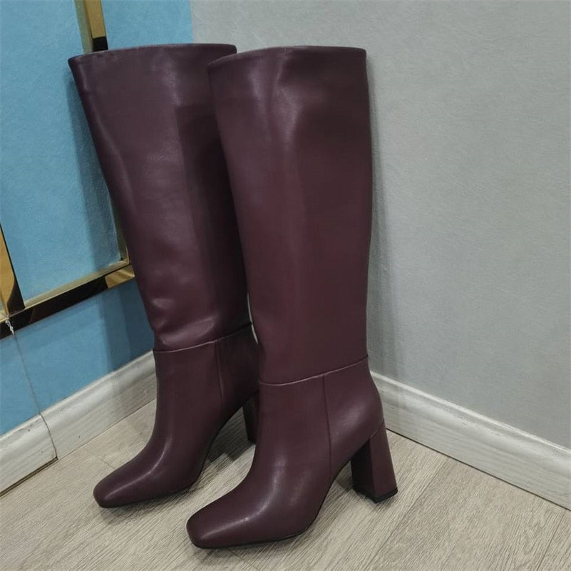 Mary Boots (Genuine Leather)