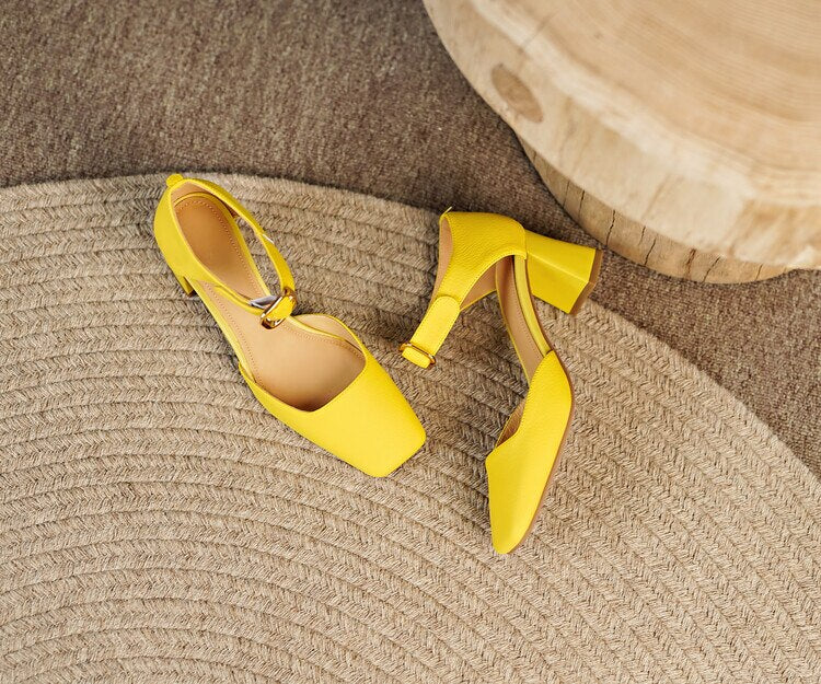 Mary Shoes (Genuine Leather/Suede)