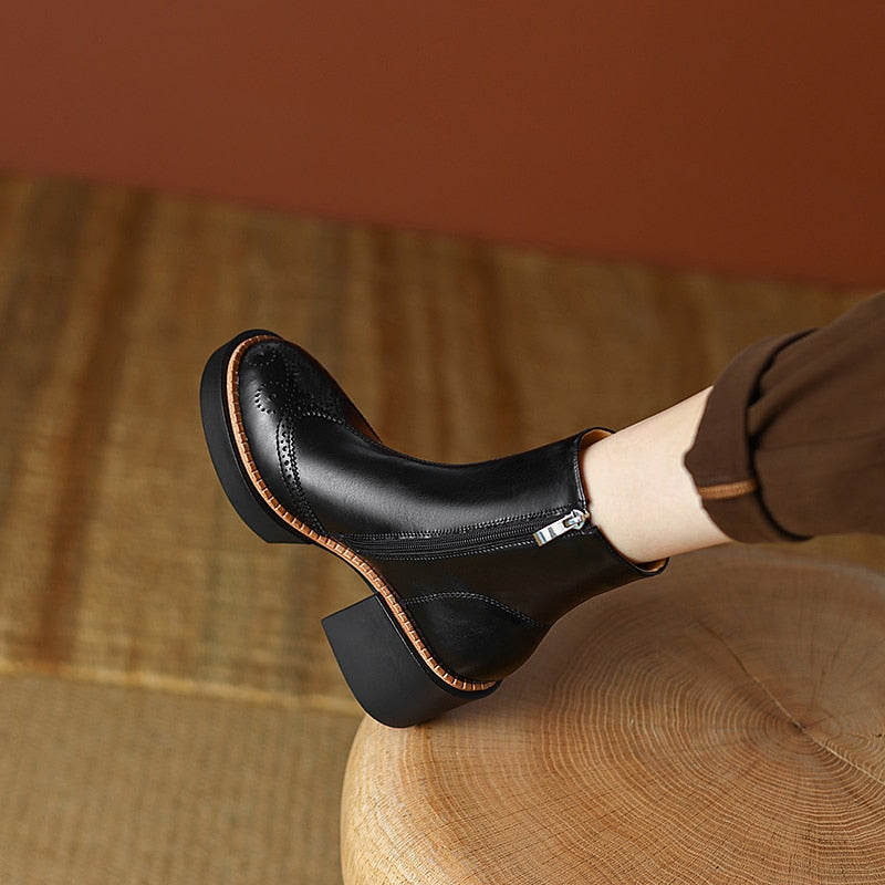 Erin Boots (Genuine Leather)