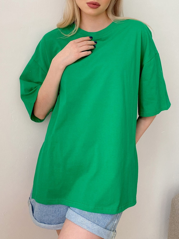 Cotton Oversized T Shirt