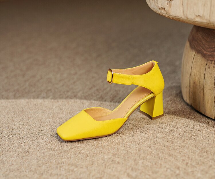 Mary Shoes (Genuine Leather/Suede)