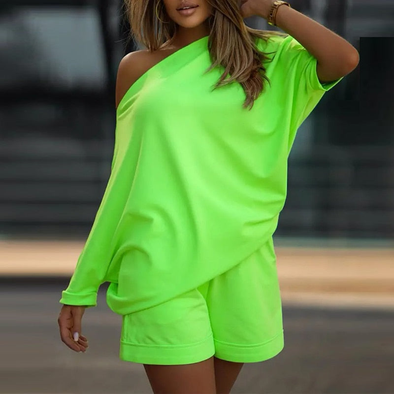 Brandy Set (Blouse+Shorts)
