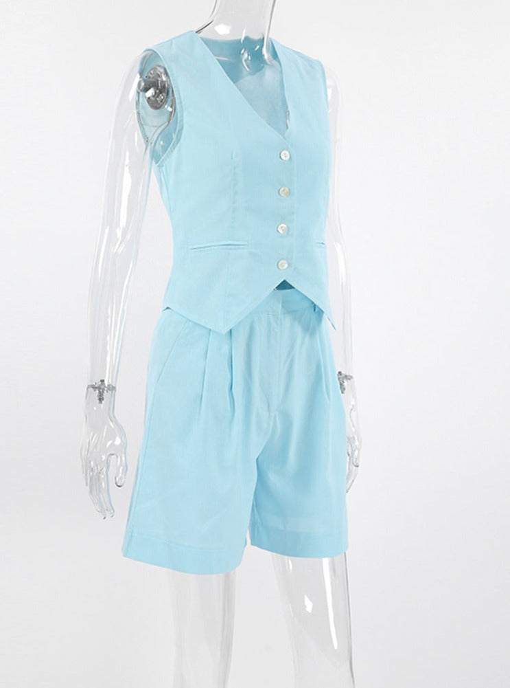 Leslie Set (Shorts/ Vest)