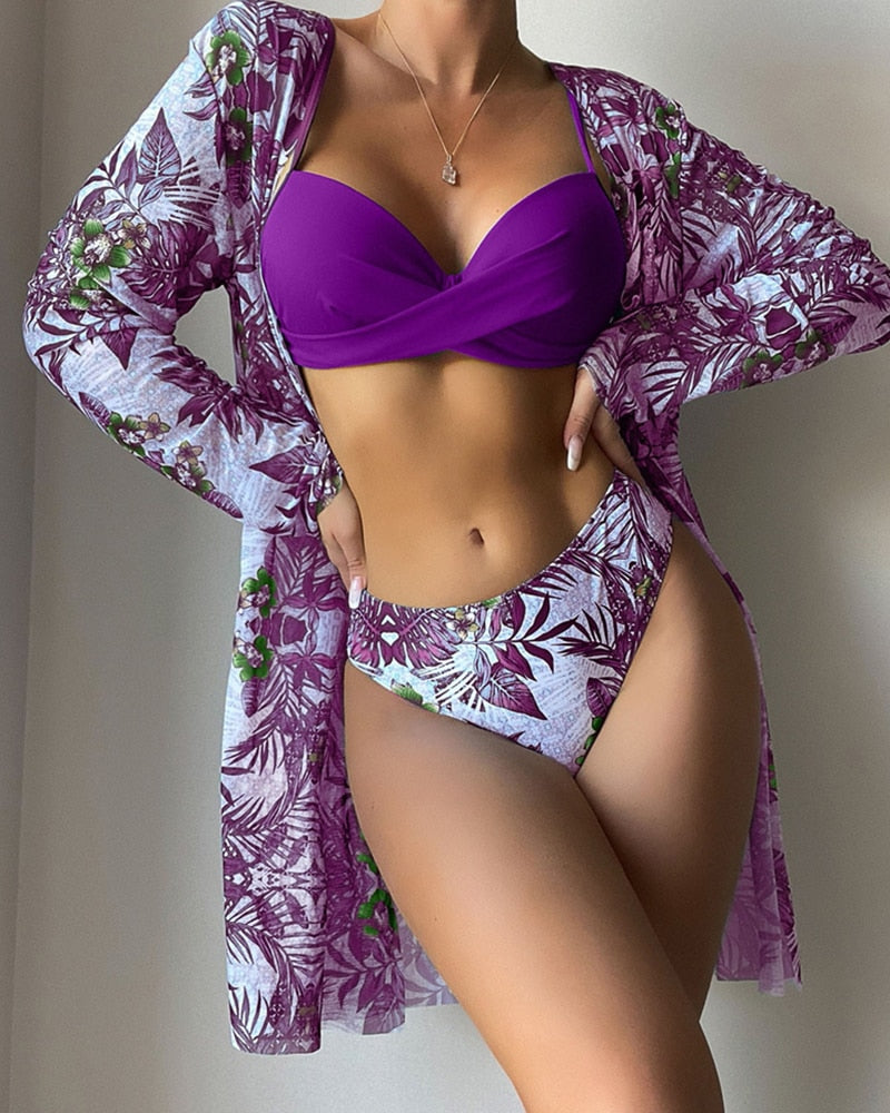 Abigail 3 Pieces Bikini Set