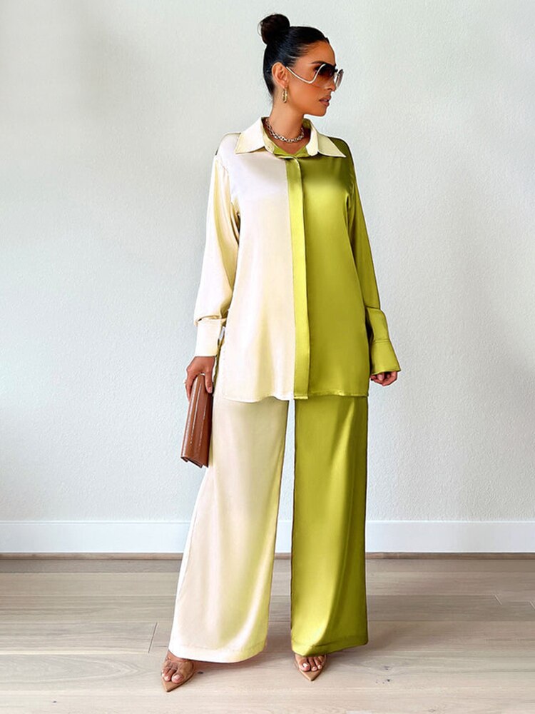 Elizabeth Elegant Suit (Blouse/Pants)