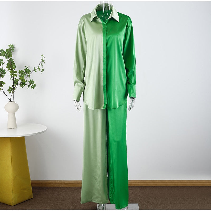 Elizabeth Elegant Suit (Blouse/Pants)