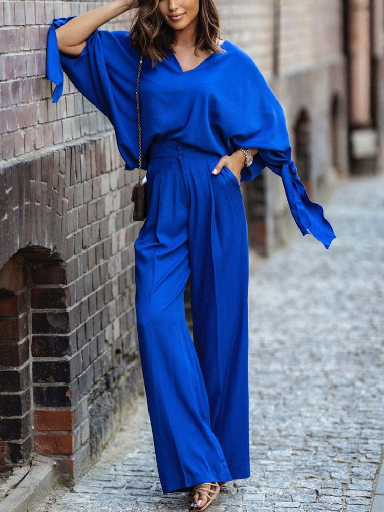 Stephany Suit (Blouse/Pants)