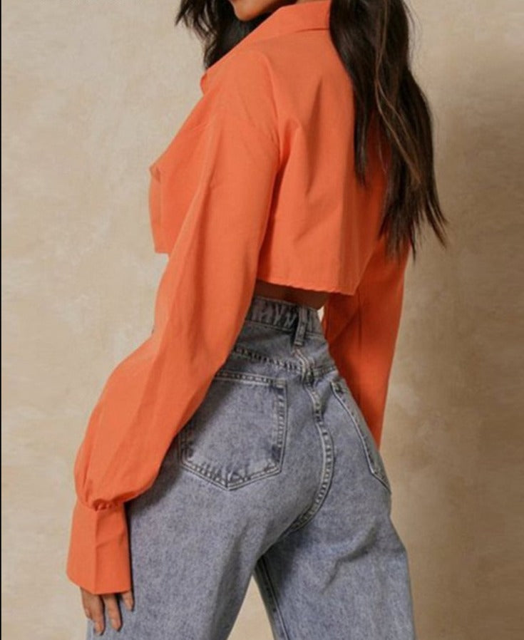 Veronica Cropped Shirt