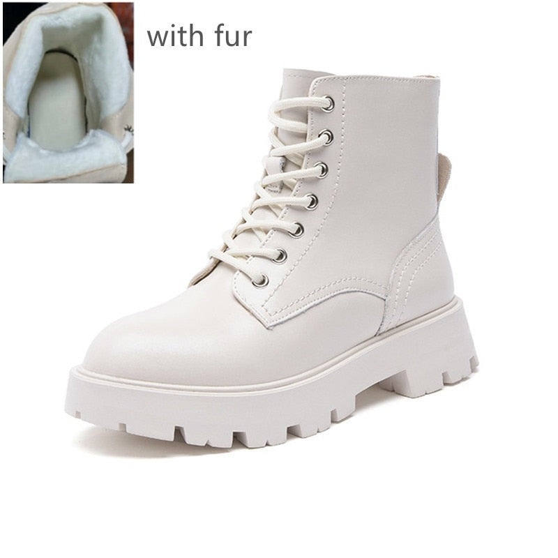 Chrystal Boots (Genuine Leather)