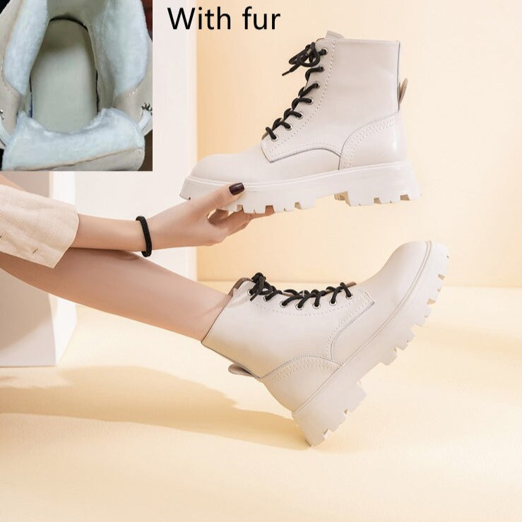 Chrystal Boots (Genuine Leather)