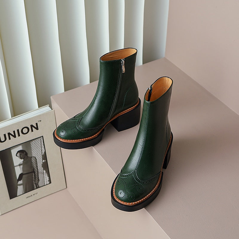 Erin Boots (Genuine Leather)