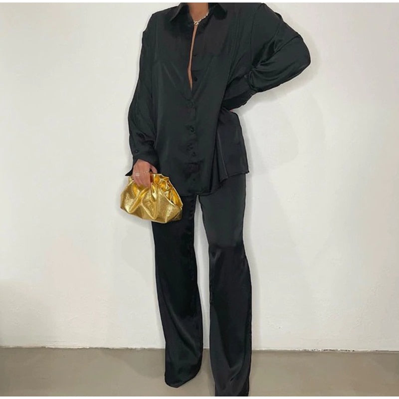 Elizabeth Elegant Suit (Blouse/Pants)