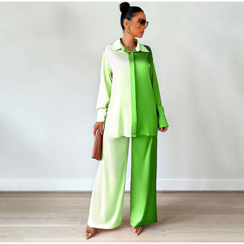 Elizabeth Elegant Suit (Blouse/Pants)