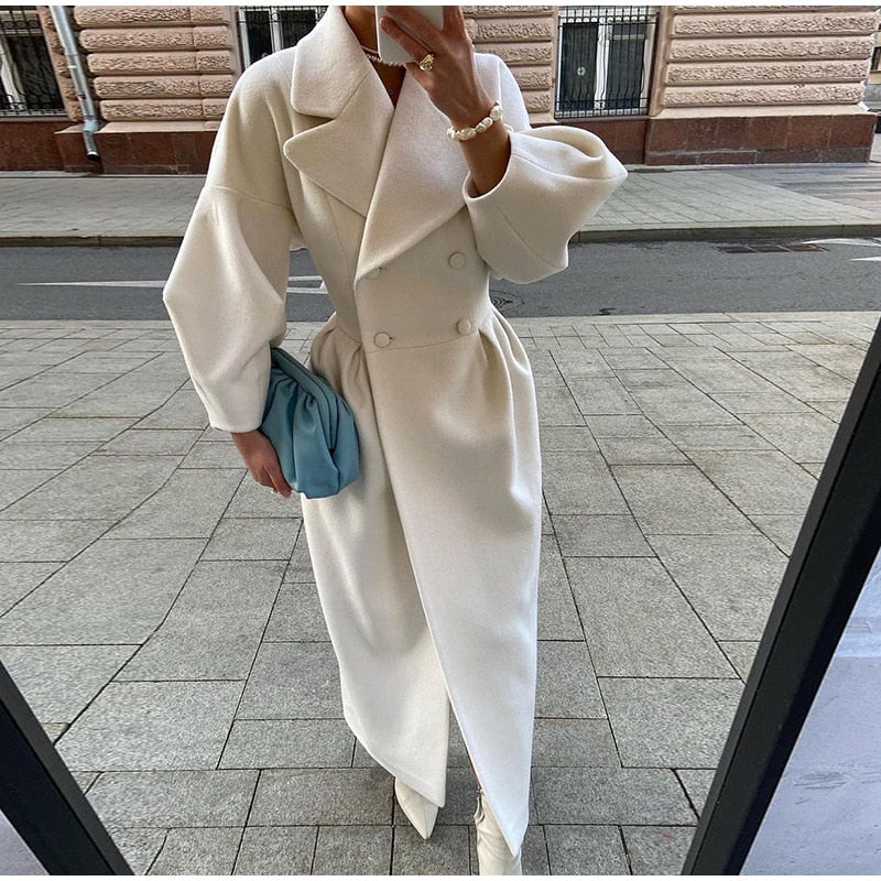 Margaret Lantern Sleeve Coat