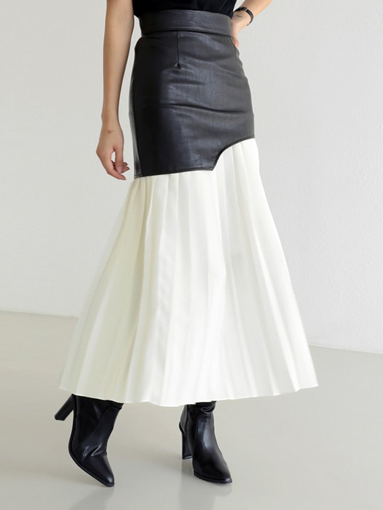 Amy Midi Pleated Skirts