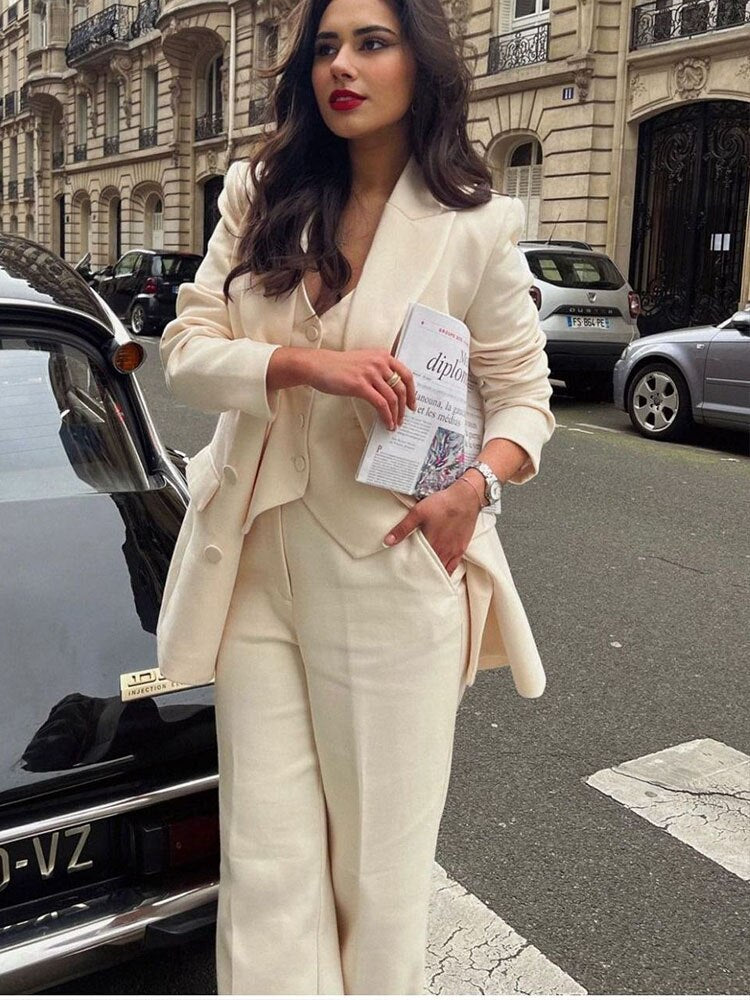 Hilary Suit (Blazer, Pants, Vest)