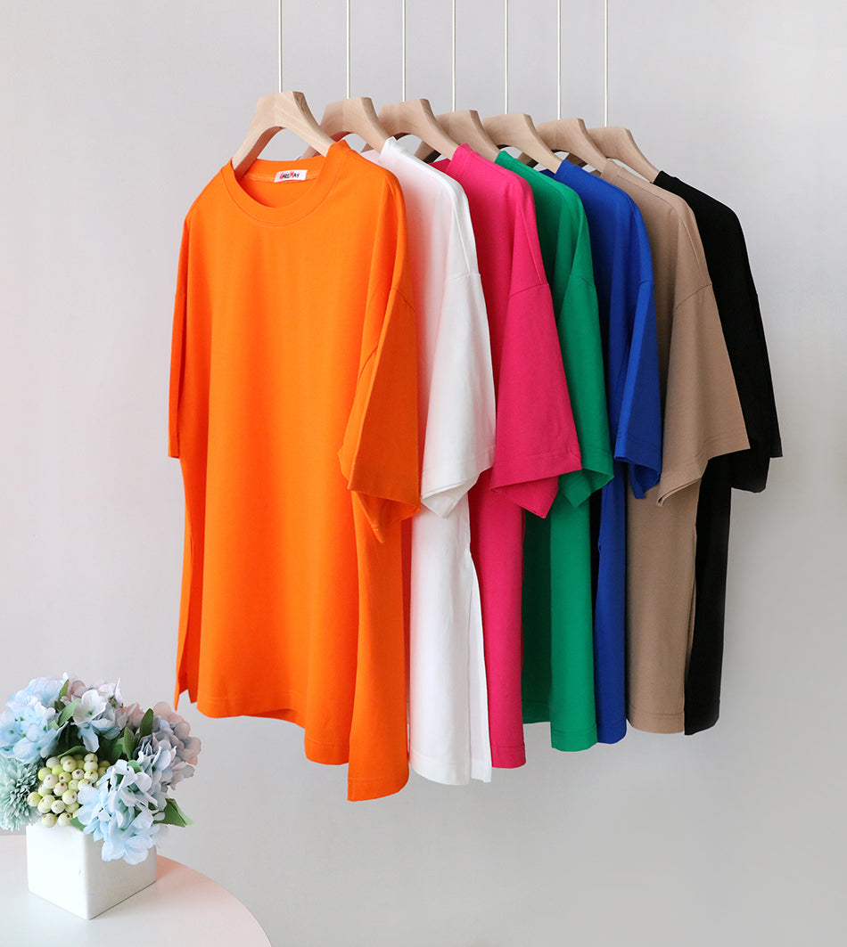 Cotton Oversized T Shirt