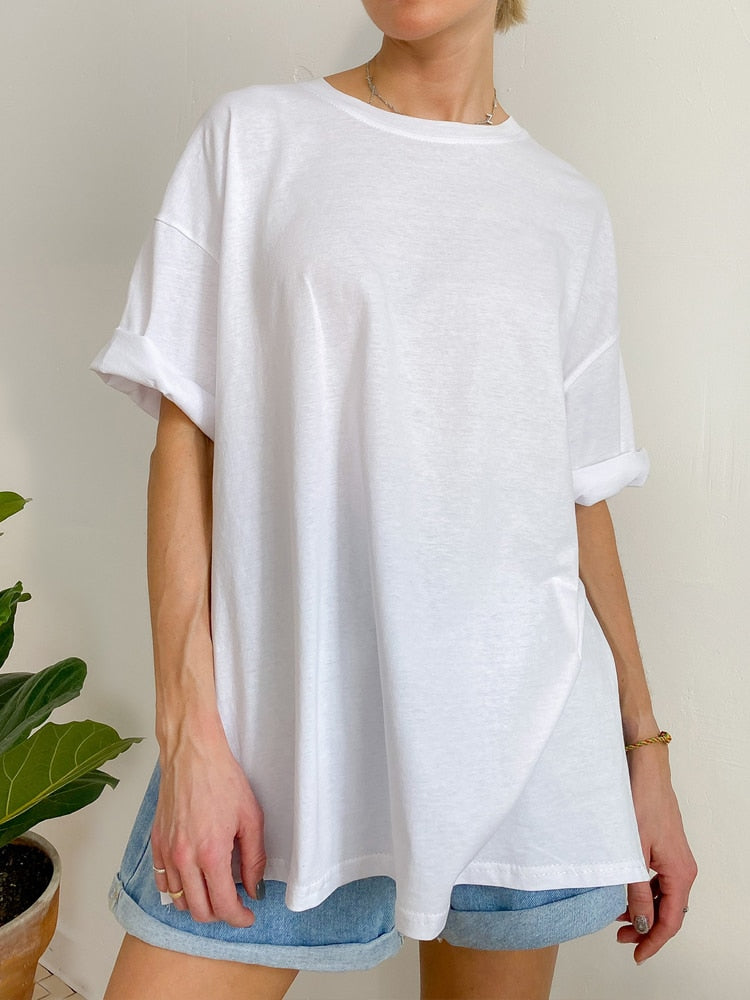 Cotton Oversized T Shirt