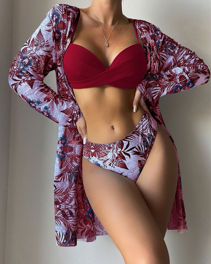 Abigail 3 Pieces Bikini Set