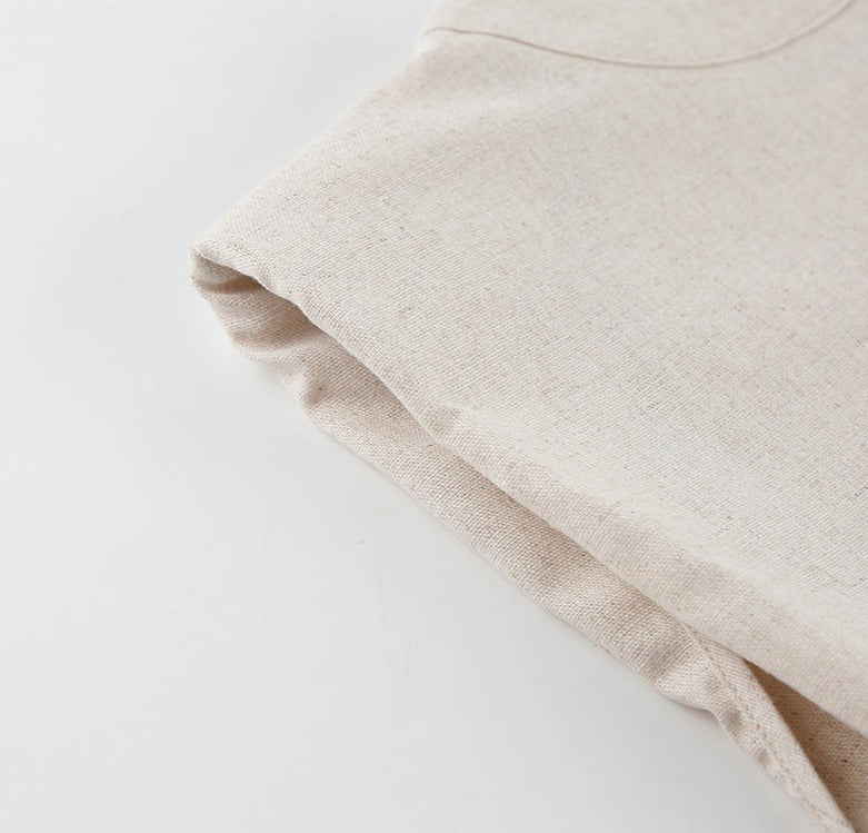 Agnes Linen Set (Crop-Tops/Pants)