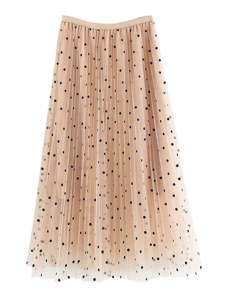 Anne Polka Dot Skirt