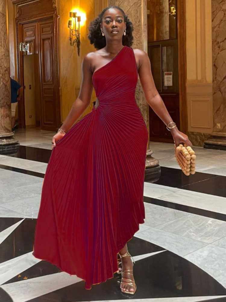 Estella Pleated  Dress