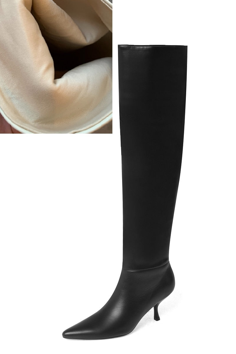 Elizabeth Boots (Genuine Leather)