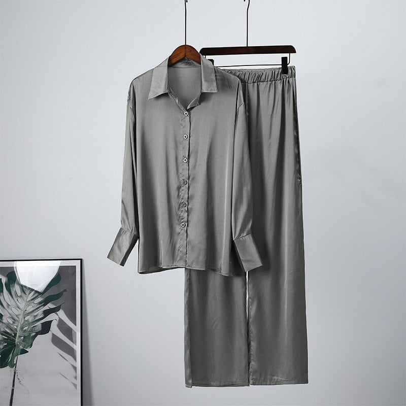 Elizabeth Elegant Suit (Blouse/Pants)