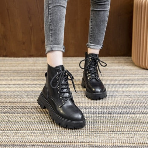 Chrystal Boots (Genuine Leather)