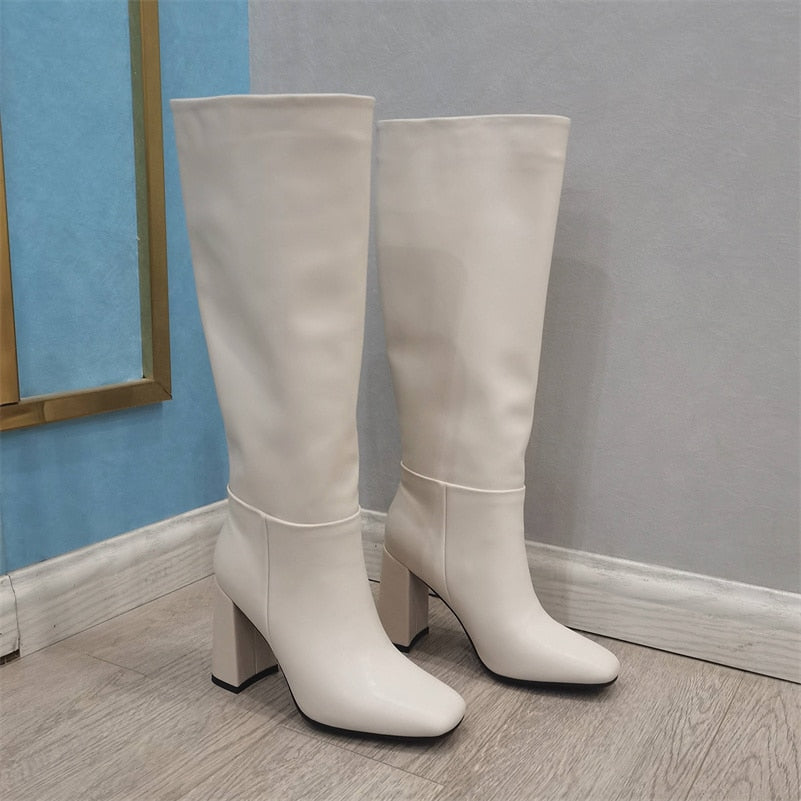 Mary Boots (Genuine Leather)