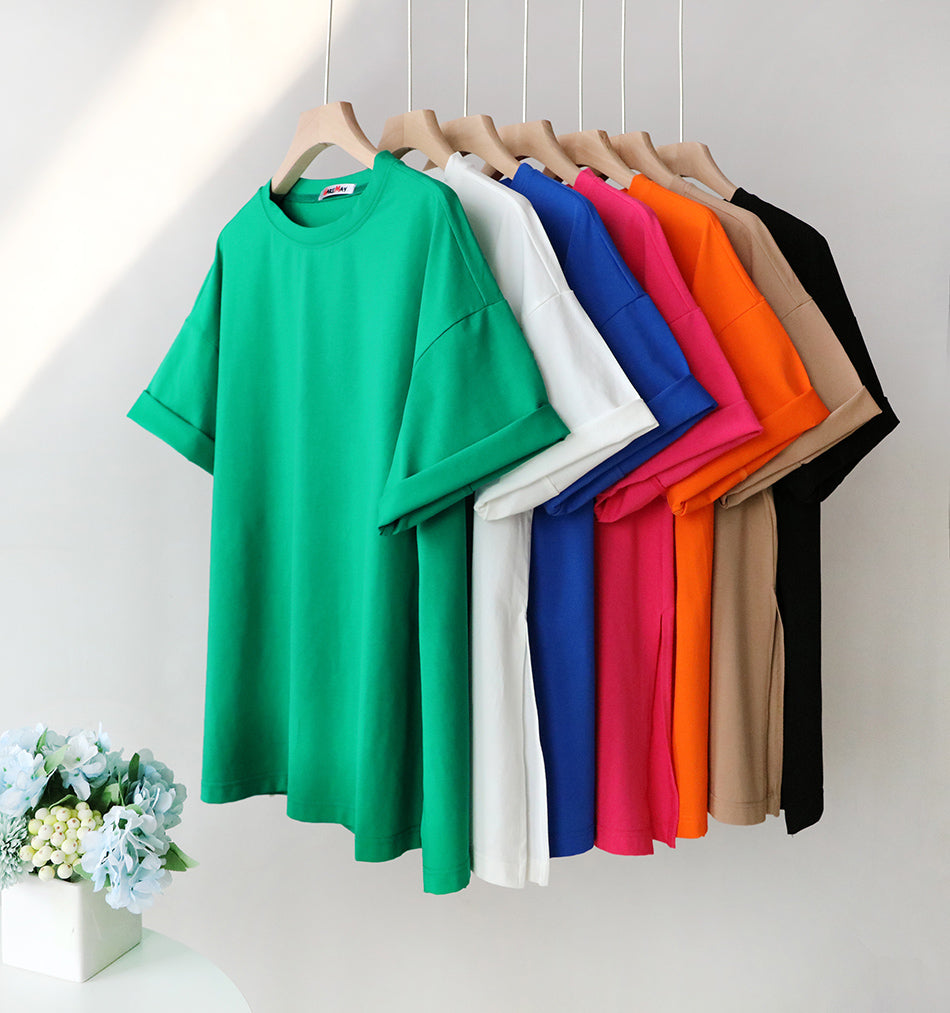 Cotton Oversized T Shirt