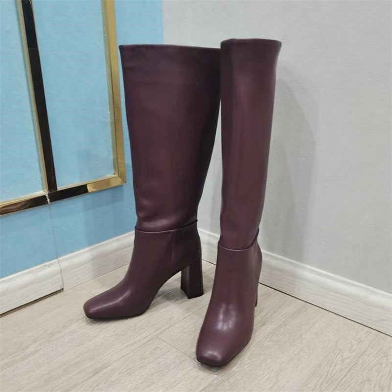 Mary Boots (Genuine Leather)