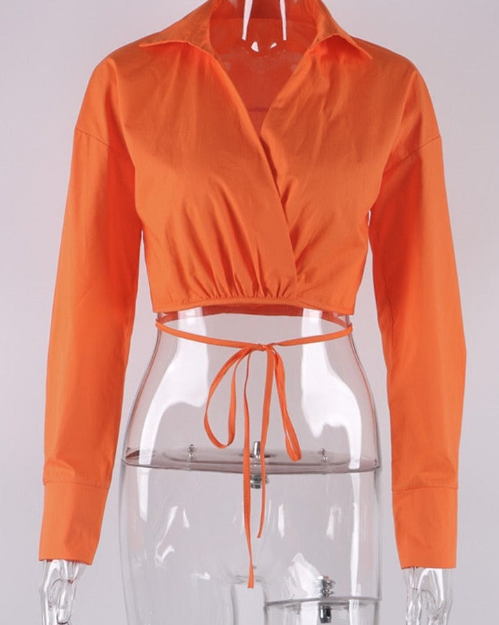 Veronica Cropped Shirt