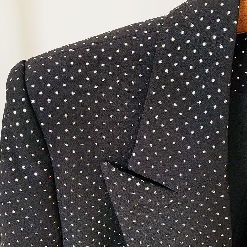 Eileen Diamonds Set (Pants/Blazer/Top)