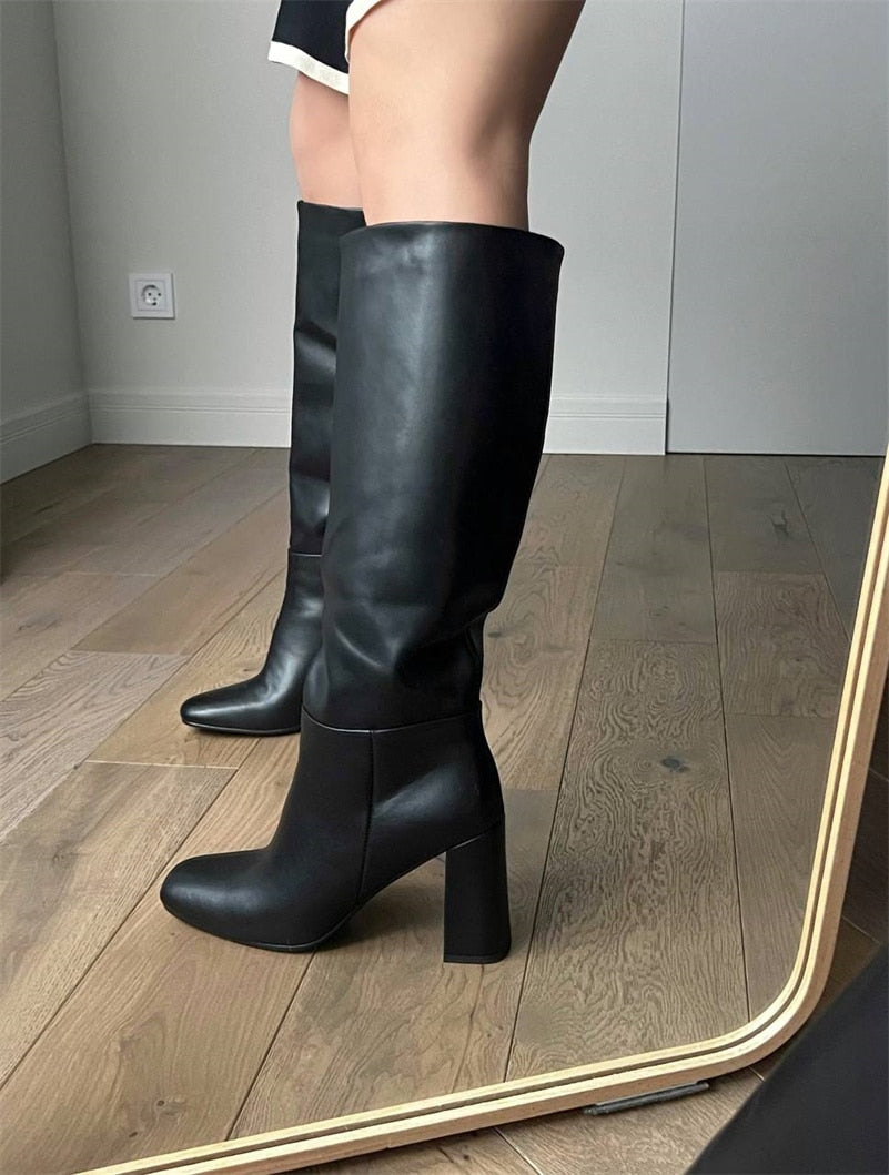 Mary Boots (Genuine Leather)