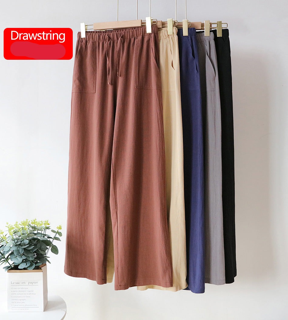 Cotton Linen Pants