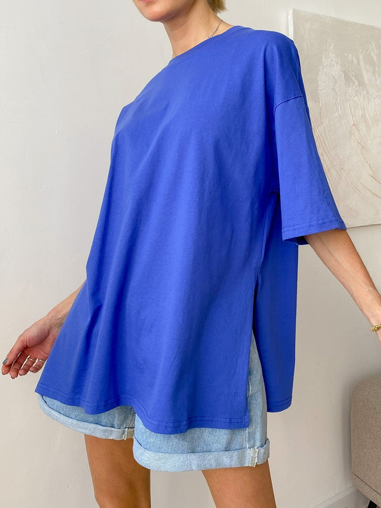 Cotton Oversized T Shirt