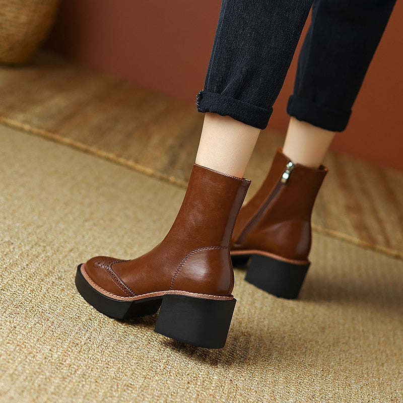 Erin Boots (Genuine Leather)