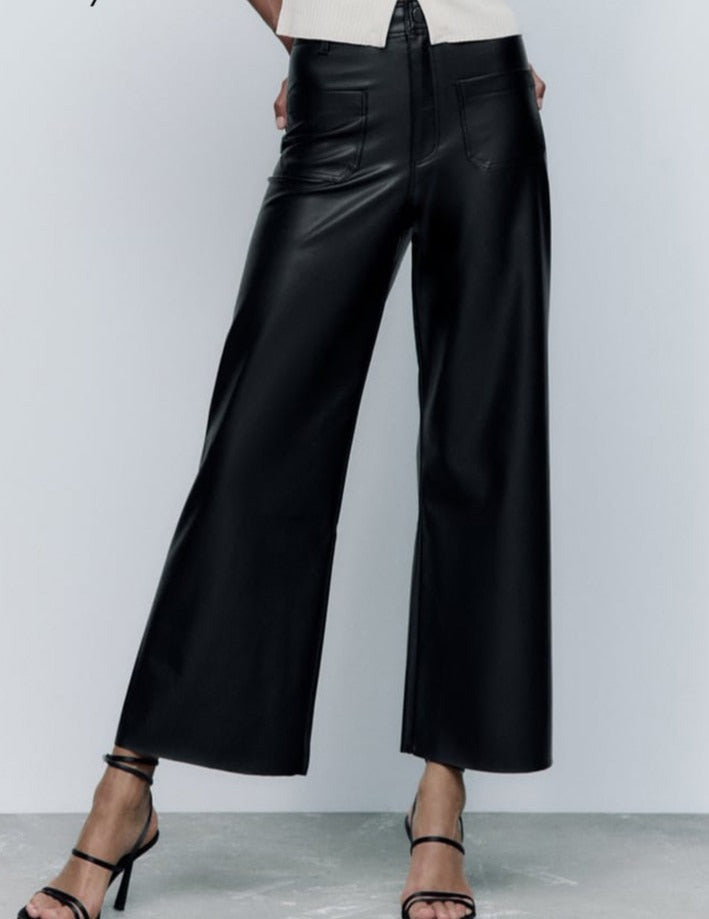 Diana Eco Leather Pants