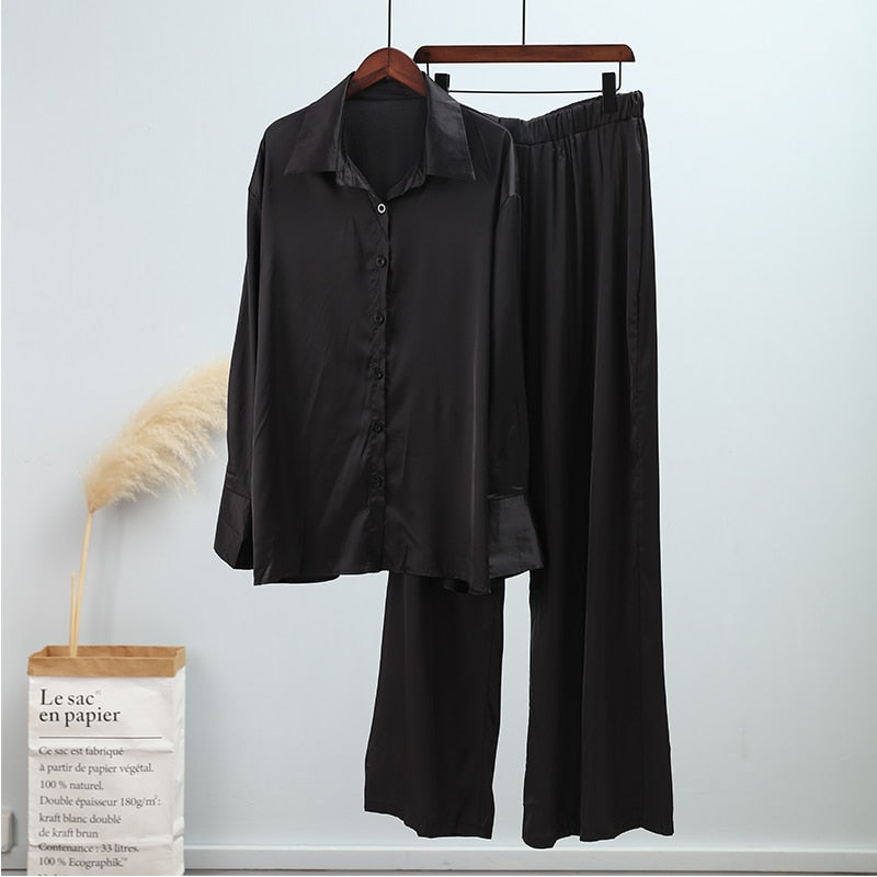 Elizabeth Elegant Suit (Blouse/Pants)