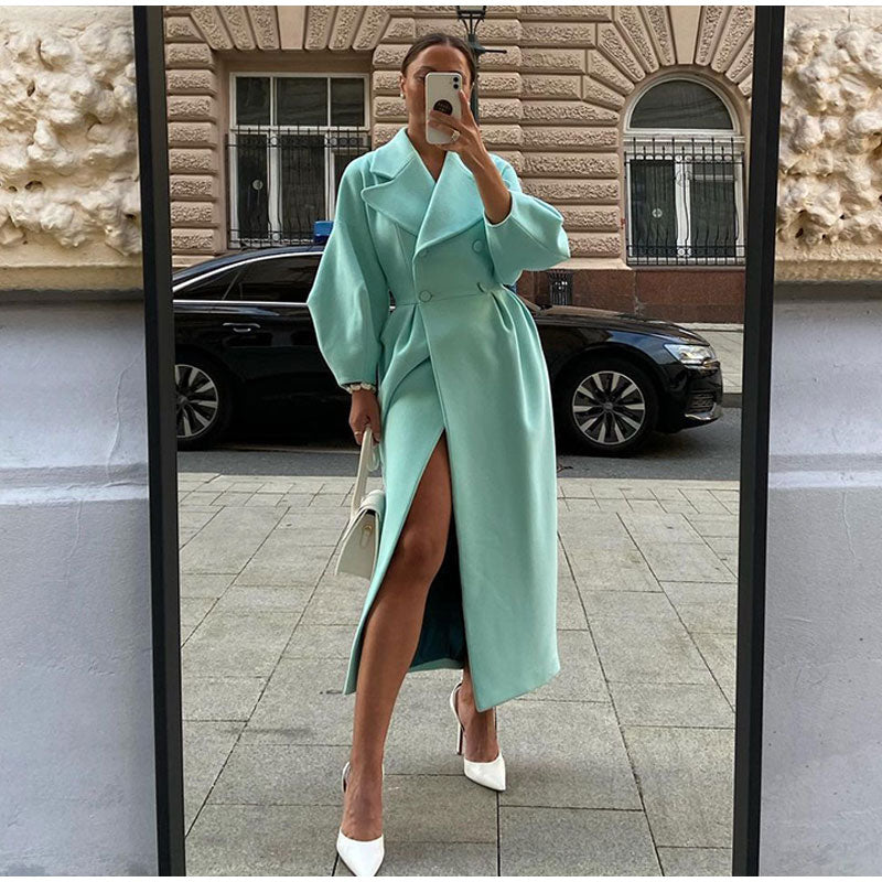 Margaret Lantern Sleeve Coat